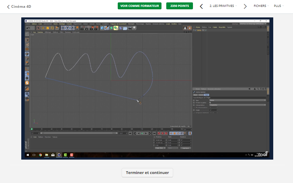 Formation Cinéma 4D1