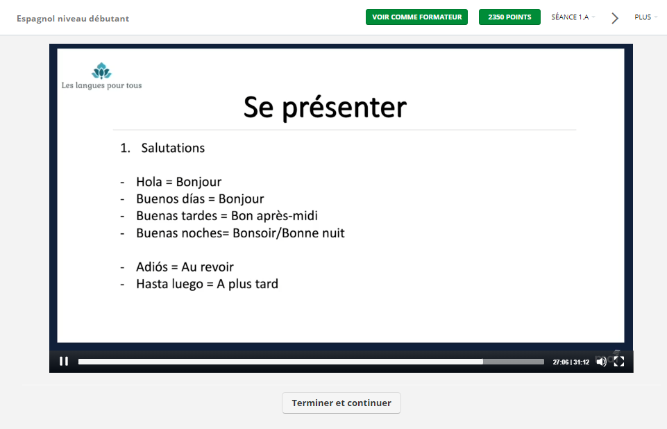 Espagnol Débutant2