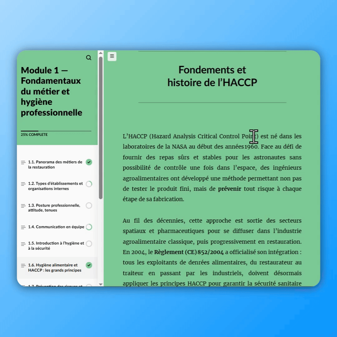 Employé Restauration 1