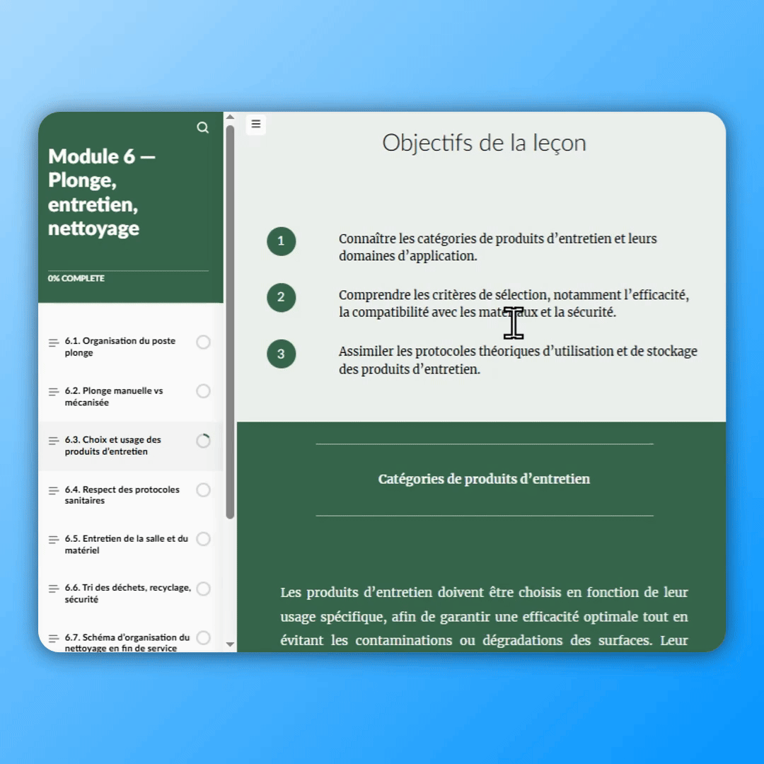 Employé Restauration 3